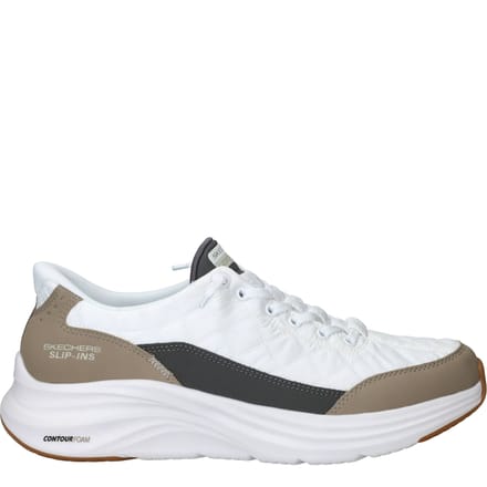 Skechers CONTOUR FOAM - COZY FIT Heren Instappers - Wit