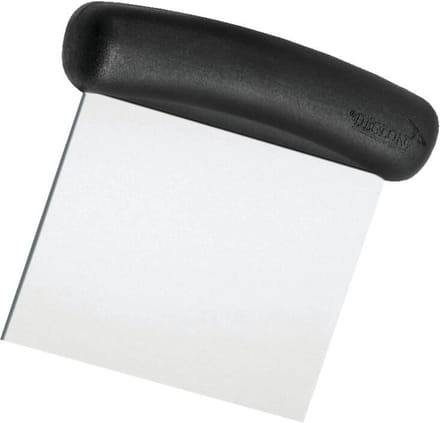Déglon Roestvrijstalen deegsnijder – ergonomisch – vierkant blad – vaatwasmachinebestendig