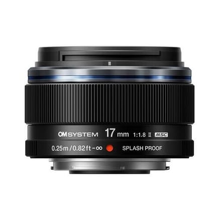 OM SYSTEM M.Zuiko Digital ED 17mm f/1.8 II  Micro Vier Derde
