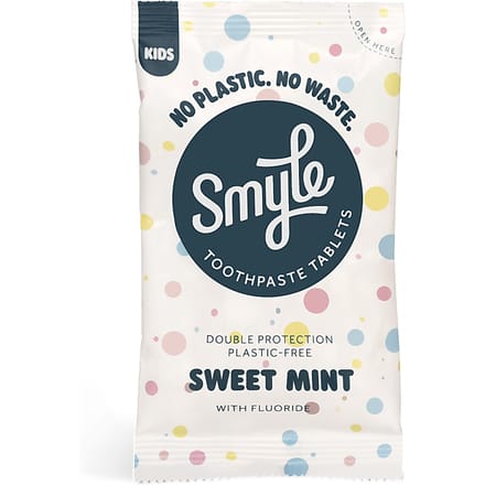 Smyle Tandpasta Tabs Navulling Kids Freshmint met Fluoride 65 stuks