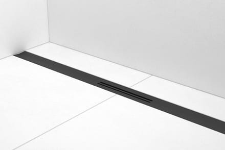 Easy drain R-line Clean Color douchegoot 70cm mat zwart