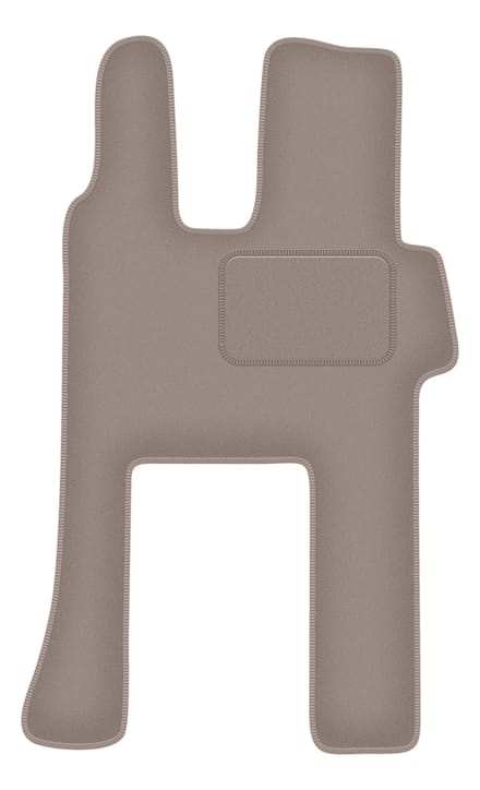 Beige bestuurdersmat voor: Mercedes Actros MP4 brede cabine (2011-)