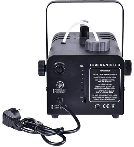 LIGHT4ME BLACK 1200 LED Fog Smoke Generator