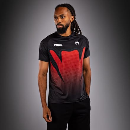 Venum x RWS 2.0 Dry-Tech T-Shirt Zwart Rood - XL