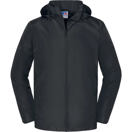 Russell Heren Essentiële All-Weather Shell Jas (Zwart)