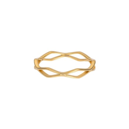 Fame-Modern-Goudkleurig-Dames Ring