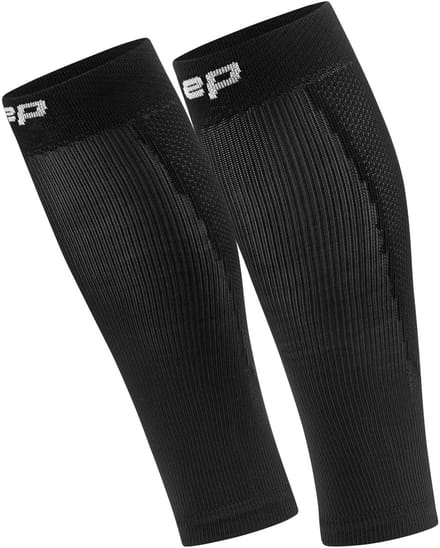 CEP Run Compressie Kuit Sleeves - Zwart - Kuitomvang Heren 32-38 cm