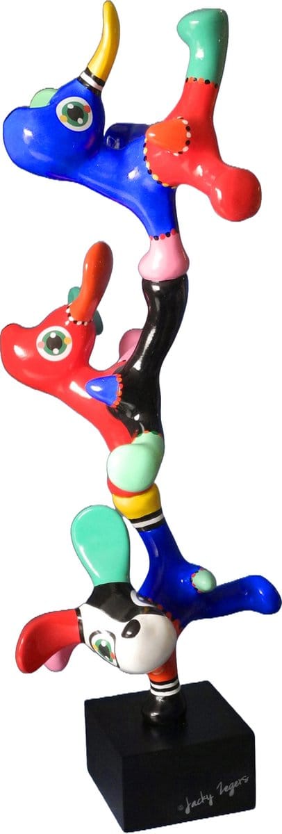 Jacky Zegers Beeld Dog Tower -JZ20 - 59 cm