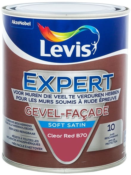 Levis - Expert Gevel Mix - Clear Red B70 - Mengverf - 1 L