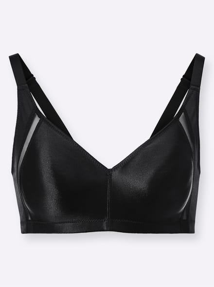 Naturana - Minimizer bh met mesh detail - 5662 - Zwart - 75B