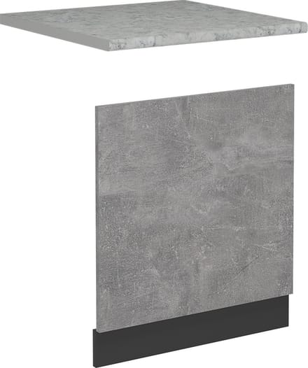 Vicco R-Line Voorpaneel vaatwasser – 60 cm, WB Marmer Beton