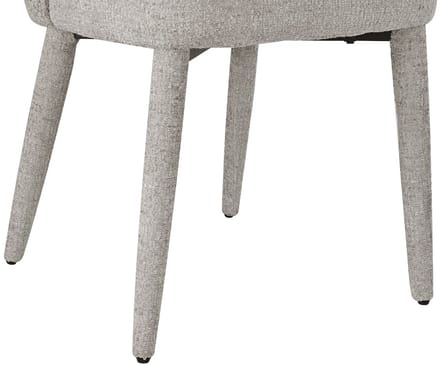 Vente-unique Set van 2 stoelen in getextureerde stof - Beige - MUKLEA