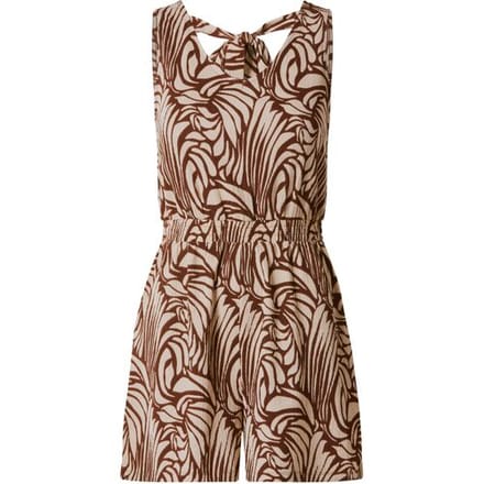 ESMARA Dames jumpsuit (Bruin/print, S (36/38))