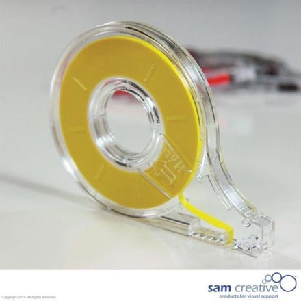 Sam Creative Whiteboard Matrix tape - 3 mm - Geel - Whiteboard