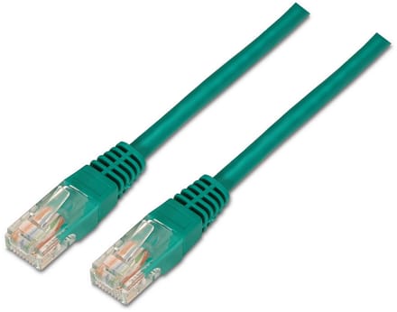 UTP Category 6 Rigid Network Cable Aisens A135-0245 50 cm Green