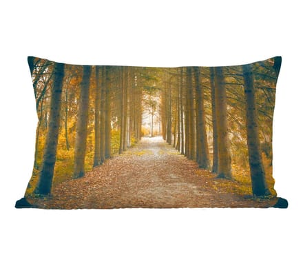 Sierkussens - Kussentjes Woonkamer - 60x40 cm - Pad - Bomen - Bos