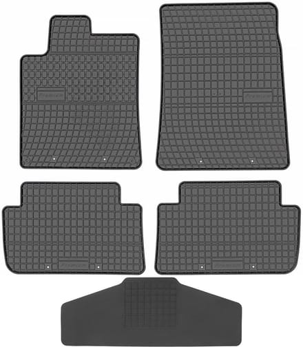 Max-Dywanik Prismat - Rubber Automatten - Zwart - Citroën C5 - 2001-2008