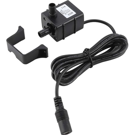 DC12V 3m 240L/H Pompe à Eau Submersible de Piscine à Moteur Brushless Ultra Silencieux