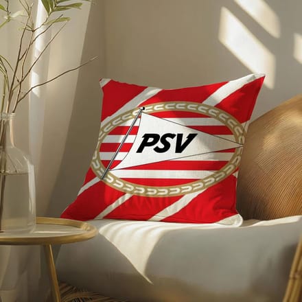 Psve-Eindhoven Kussensloop Kussensloop, Dubbelzijdig Bedrukt, Bankkussen, Slaapkamer Hoofdeinde Short plush 60*60(CM)-1Pcs