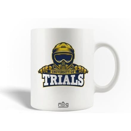 Mug en Céramique - MANIACASE - University of Trials - 30cl - Blanc - Compatible lave-vaisselle