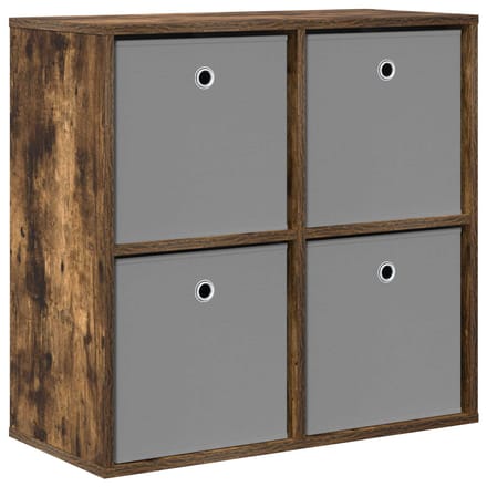 vidaXL - Dressoir - Rook - Eiken - 68,5 - x - 32 - x - 67 - cm