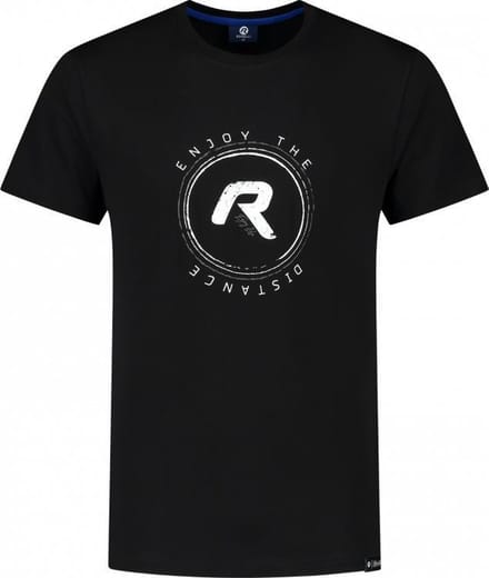 Rogelli Graphic Heren Sportshirt - Zwart