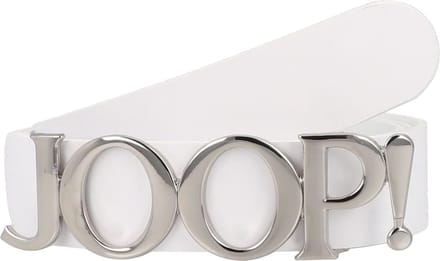 Joop! Riem Leer - Dames - 80 cm - white-silver