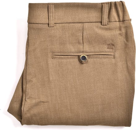 TRESANTI | DECLAN | Uni broek met klein detail | bruin | Size L