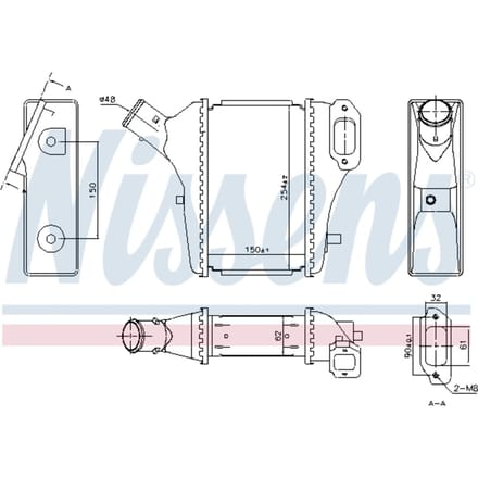 Intercooler NISSENS 961421