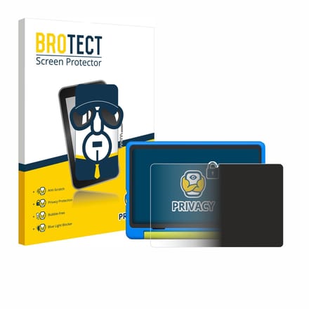 BROTECT - privacy screenprotector voor Happybe Kids Tablet 10" - Folie Beschermfolie Blauwlichtfilter