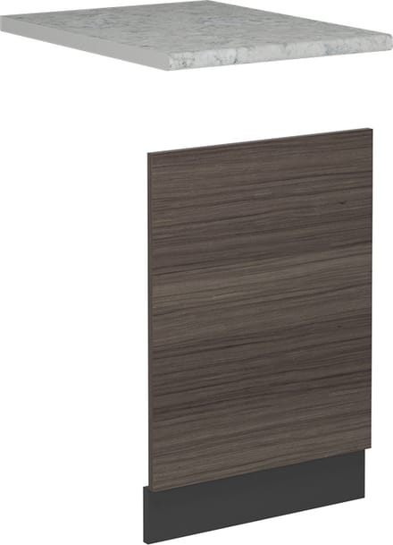 Vicco R-Line Voorpaneel vaatwasser – 45 cm, WB Marmer Edel grijs