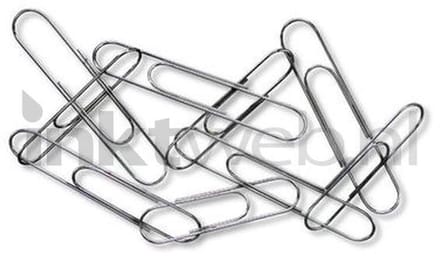 Corona Paperclips vernikkeld 30 mm Zilver