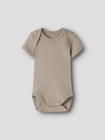 NAME IT- NBNBODY 3P SS PUMICE BEAR NOOS - Meisjes - Body