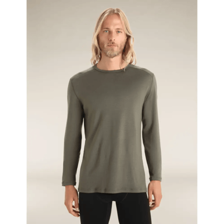 Icebreaker 260 Tech LS Crewe Thermal Top Heren (Maat - XL, Kleur - Loden)