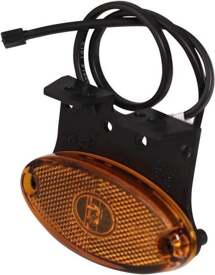 Side marker light - Marker lamp - Voertuig Verlichting - LED Verlichting - 500 mm kabel - Geel