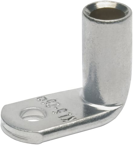 Klauke kabelschoen ongeïsoleerd 6mm² M8 vertind hoek 90° (41R8)