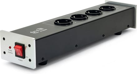 Dynavox X1000B Zilver HiFi Netfilter Stroomfilter – Zuivere Stroom voor Optimale Geluidskwaliteit