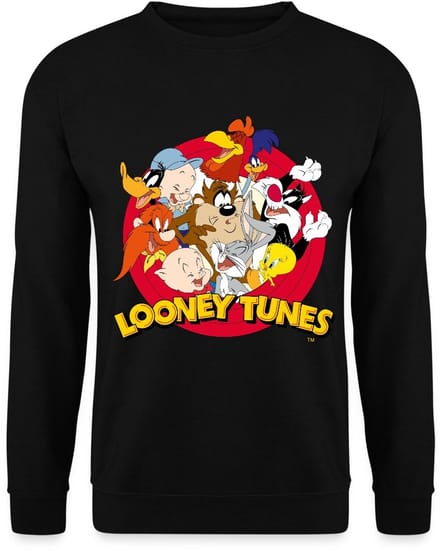 Looney Tunes Groep Sweater Heren