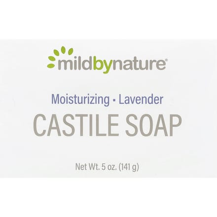 Mild By Nature, Castile Soap, Lavender Scent, 5 oz (141 g) gray