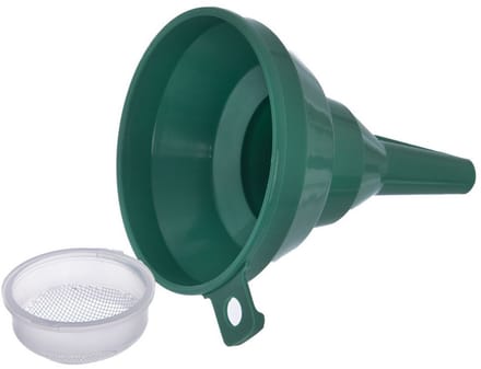 Orion - Keuken Trechter - 11,5 cm - Met Zeef - Diverse Kleuren