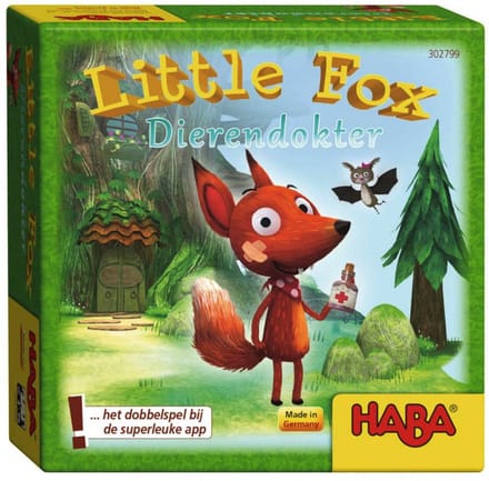 Haba Little Fox Dierendokter - Dobbelspel voor kinderen vanaf 4 jaar