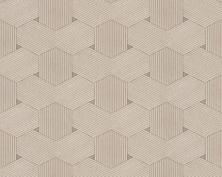 GRAFISCH 3D BEHANG - Beige Metallic - AS Creation Urban Life