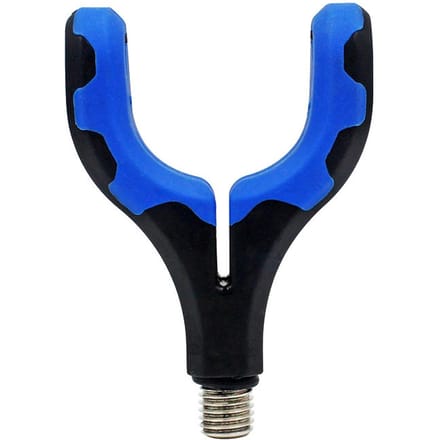Support de canne à pêche à la carpe Têtes en U Poignées de canne Accessoire de matériel de pêche bleu