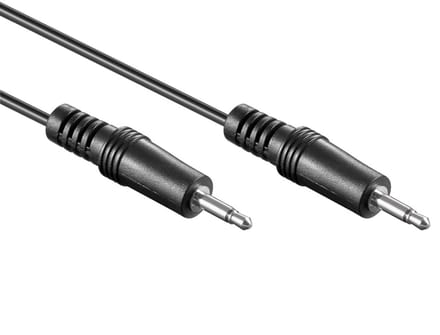 Eenvoudige 3,5mm mini Jack mono kabel - 3 meter