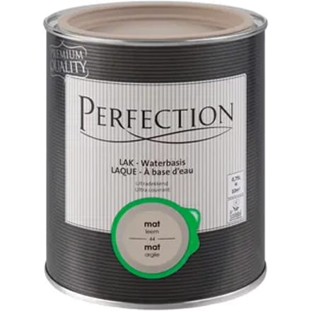 Perfection Houtlak Ultradekkend - Mat - Leem - 750ml