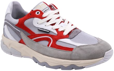 Floris Van Bommel - Schoenen - Rood - Heren - Maat 41 -