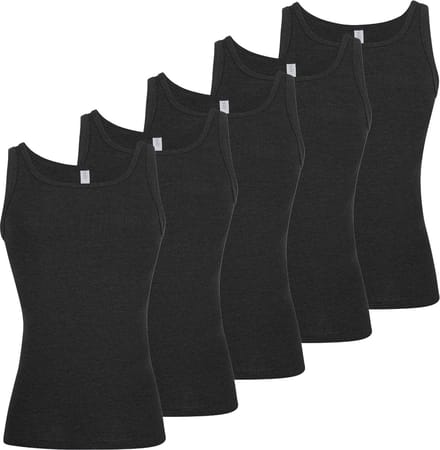 ESGE Heren onderhemd 5 pack - Fijnrib Jeans