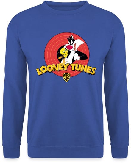 Looney Tunes Sylvester And Tweety Sweater Heren