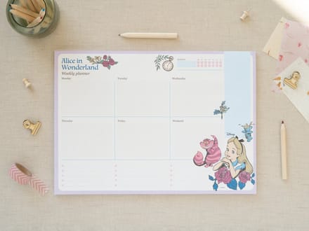 Alice in Wonderland Weekplanner