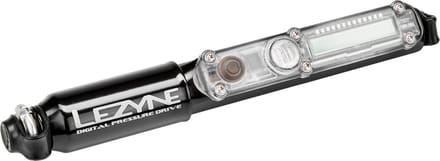 Lezyne Digital Pressure Drive – Minipomp – Handpomp – Inclusief digitale drukmeter – Fietsaccessoires - Zwart